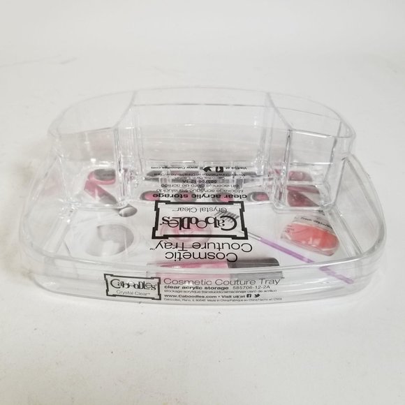 Caboodles Clear Acrylic Cosmetic Couture Nail Tray - Picture 4 of 11
